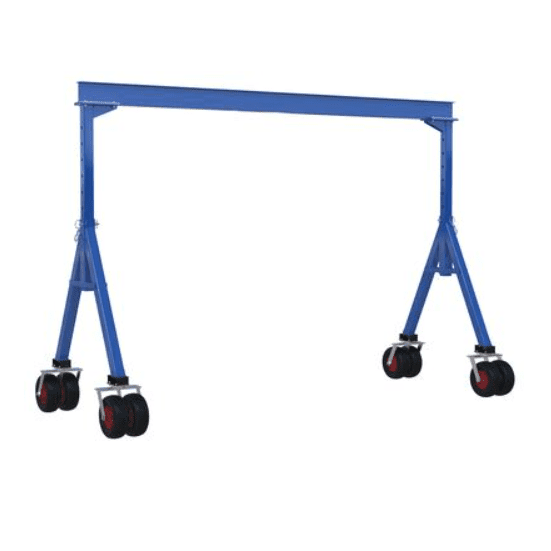 Adjustable Steel Gantry Cranes with Pneumatic Casters