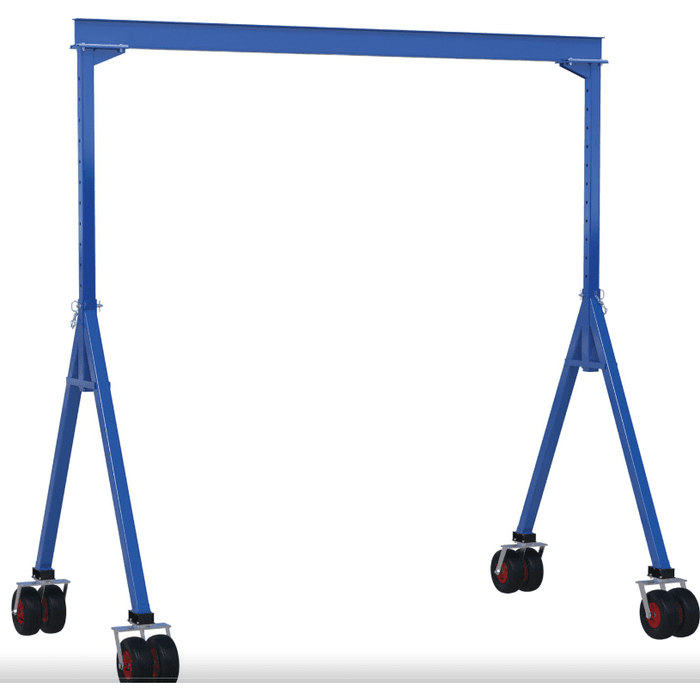 Adjustable Steel Gantry Cranes with Pneumatic Casters