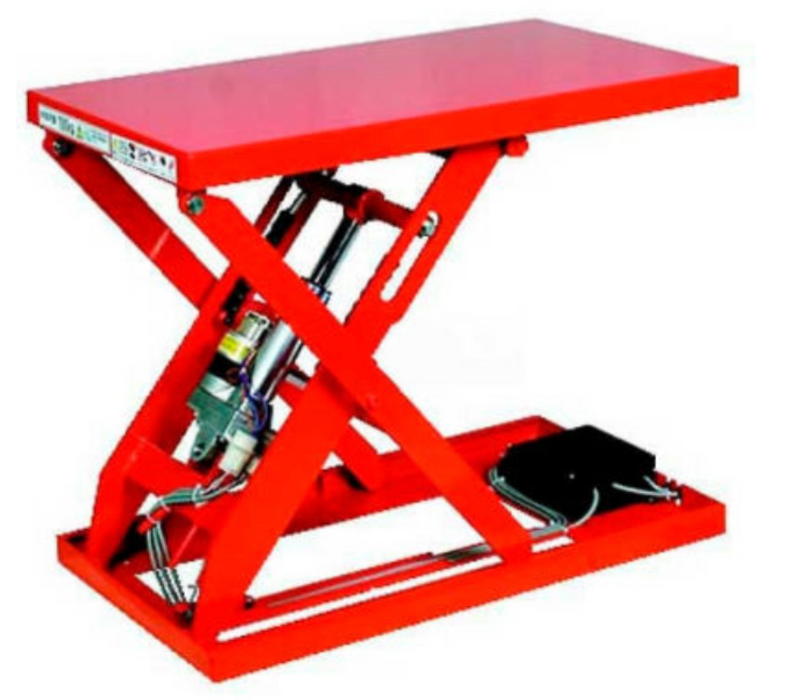 HAMACO All-Electric Lift Table MLM-250-58V-12 - 33.5" x 20.5" - 551 Lb. Cap. - SPM Motor
